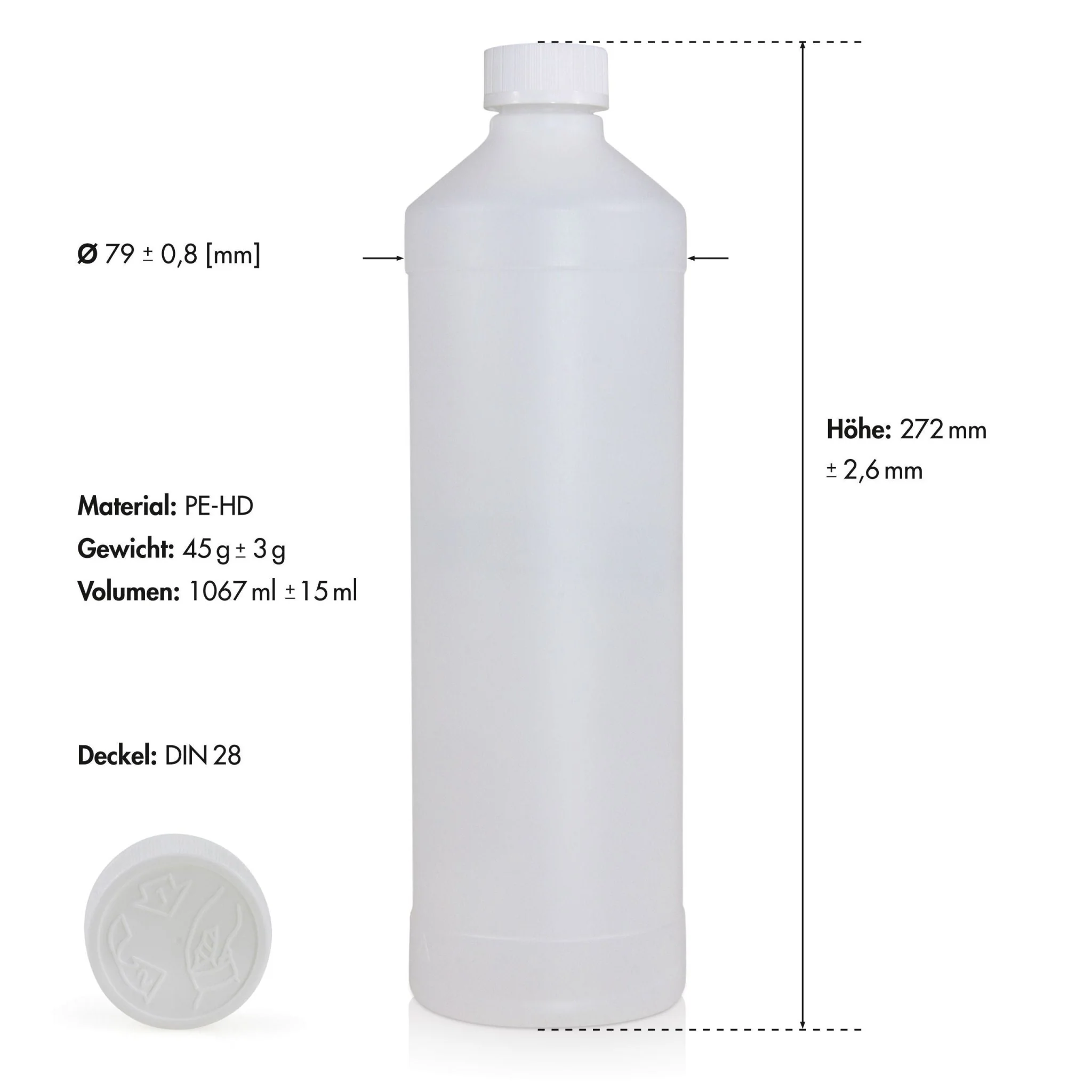 1 L Microactiv® Zitronensäure 50% flüssig Entkalker in Flaschen - Image 7