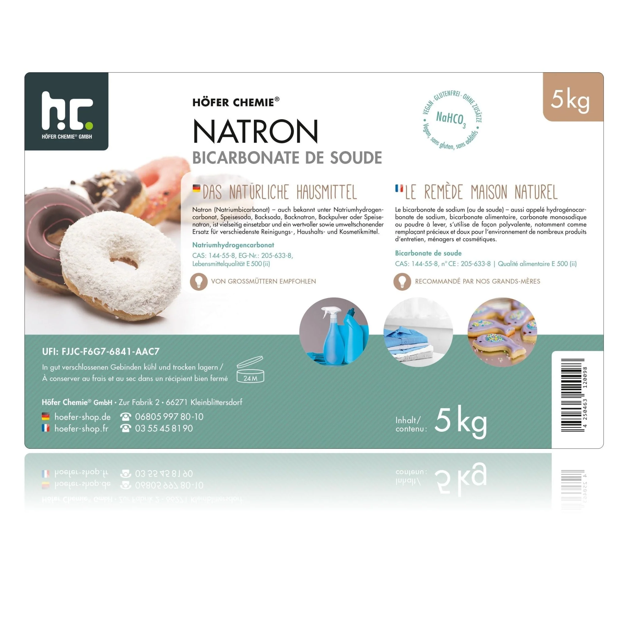 5 kg Natron Backsoda Natriumhydrogencarbonat in Lebensmittelqualität - Image 9