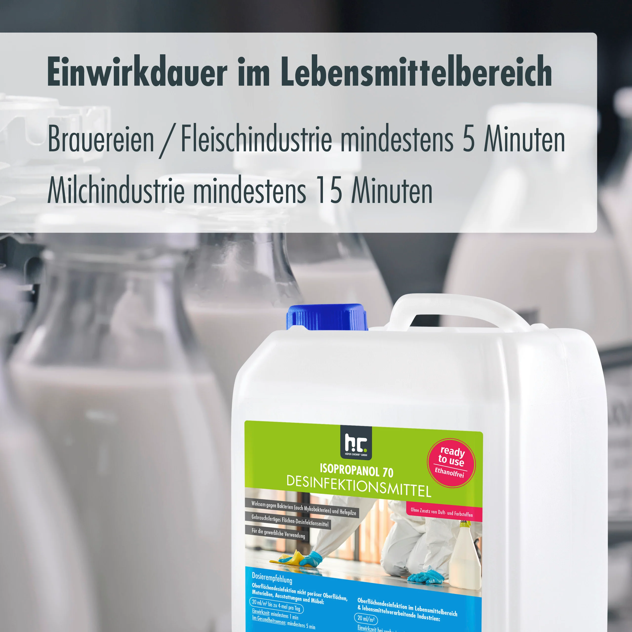 5 L Isopropanol 70 - Desinfektionsmittel für Oberflächen - Image 13