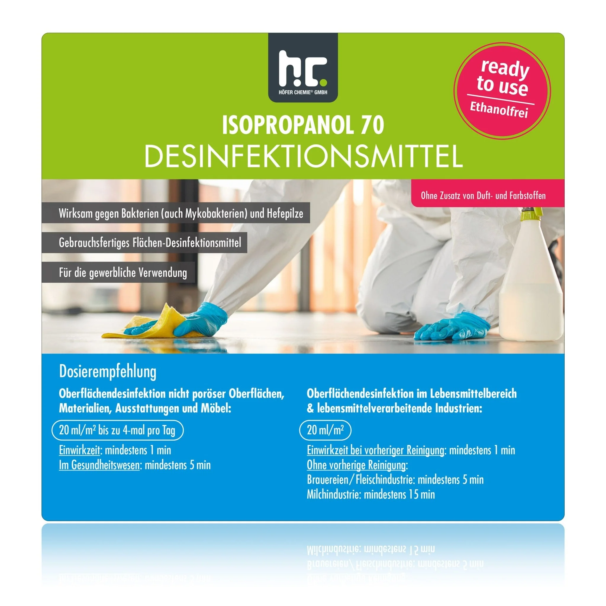 5 L Isopropanol 70 - Desinfektionsmittel für Oberflächen - Image 15