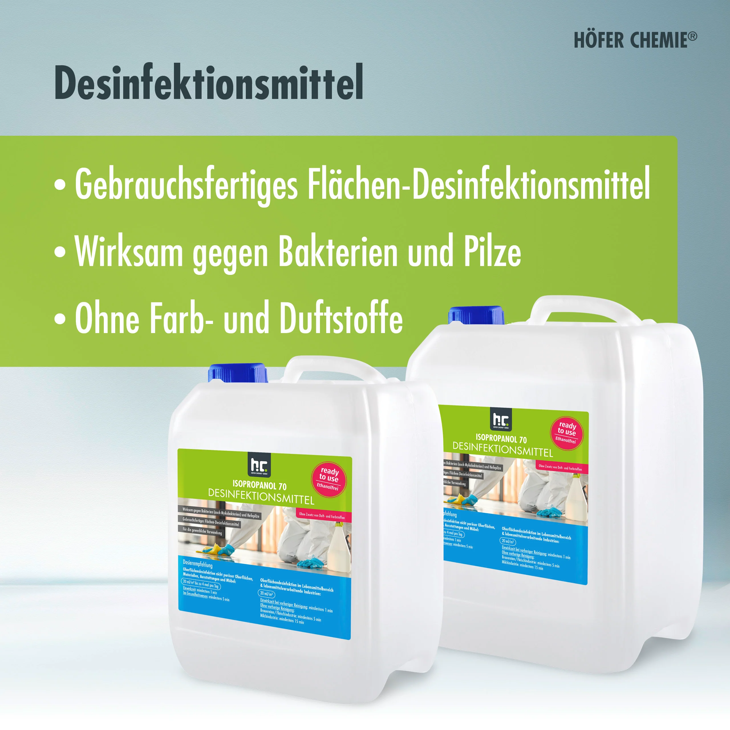 5 L Isopropanol 70 - Desinfektionsmittel für Oberflächen - Image 5