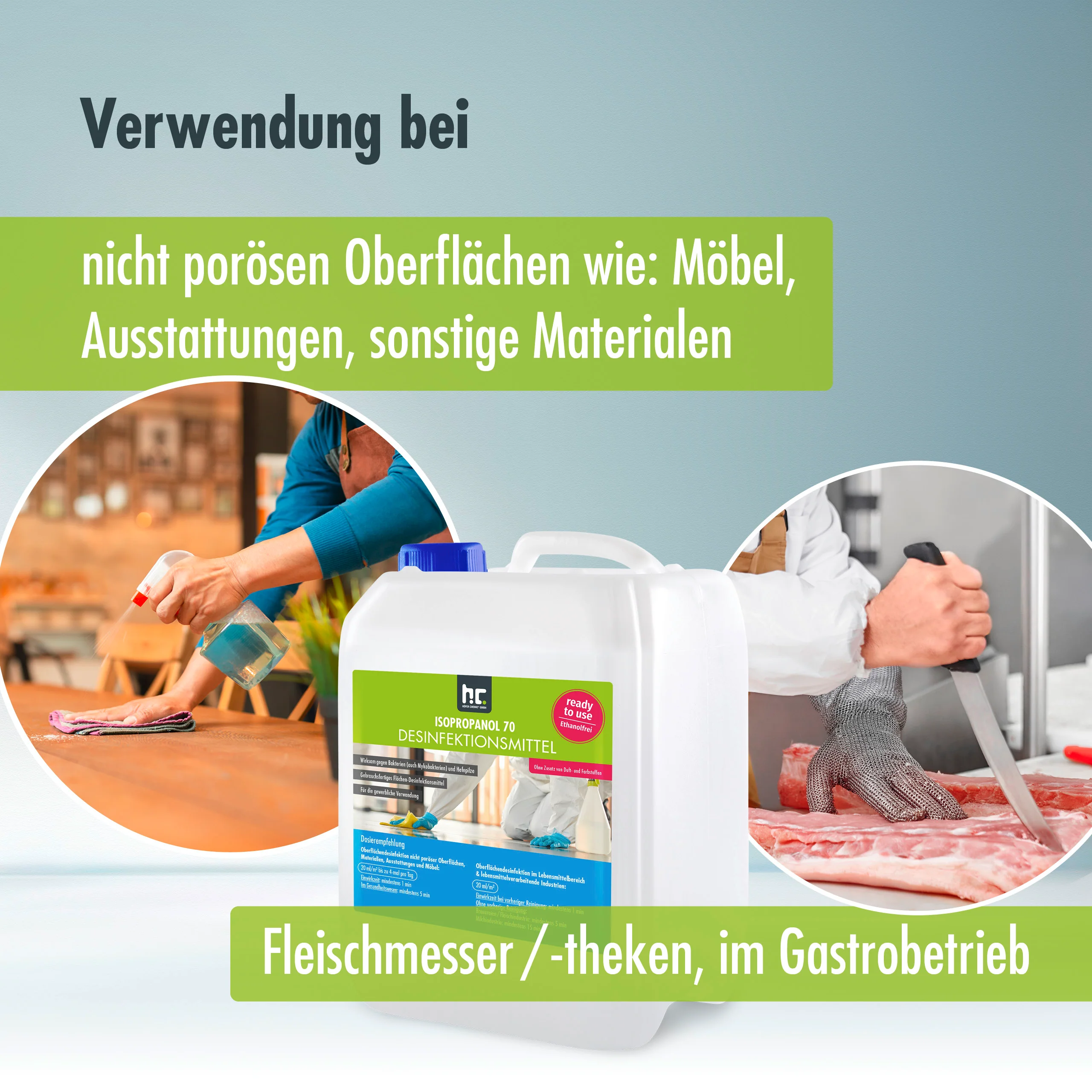 5 L Isopropanol 70 - Desinfektionsmittel für Oberflächen - Image 7