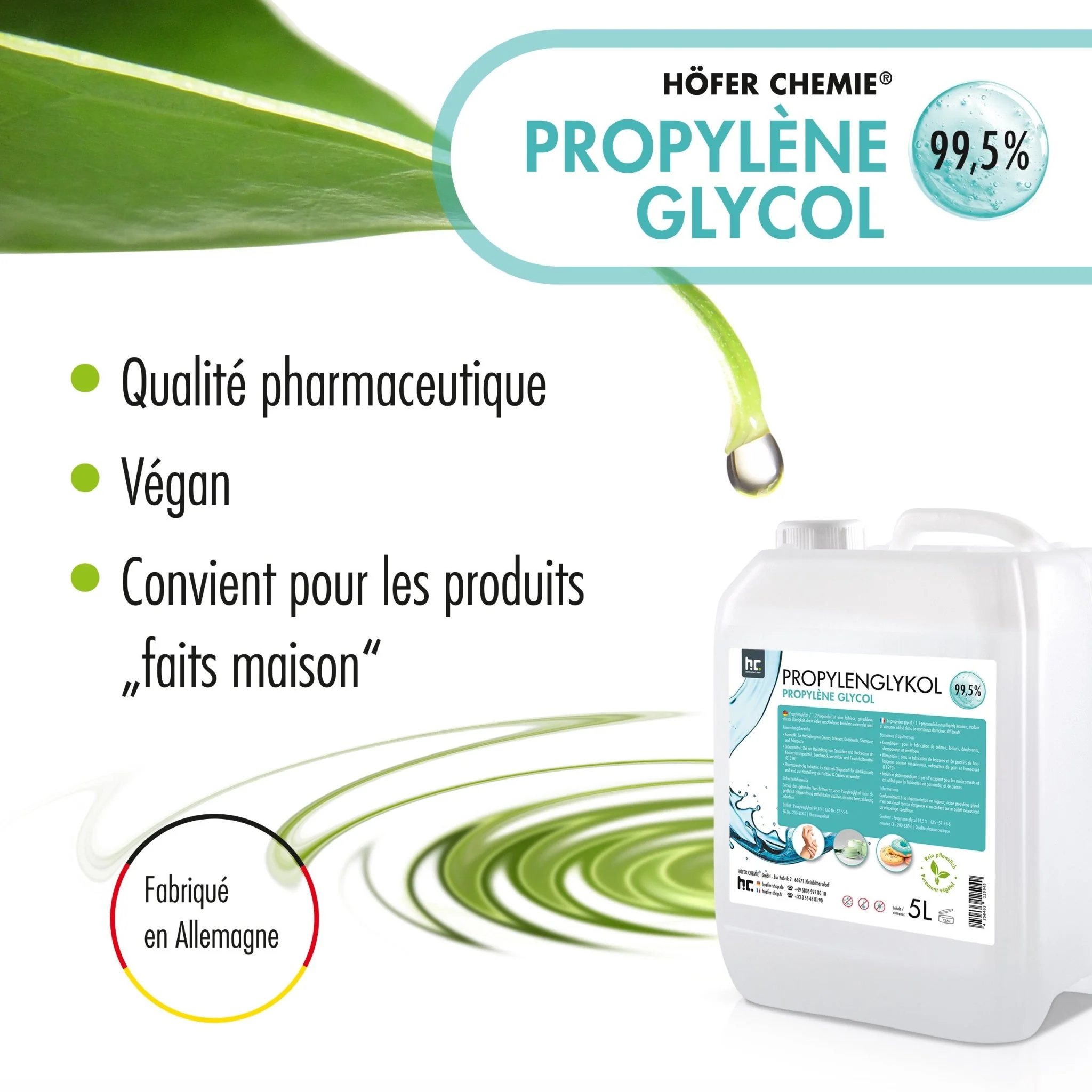 5 L Propylenglykol 99,5% in Pharmaqualität - Image 3