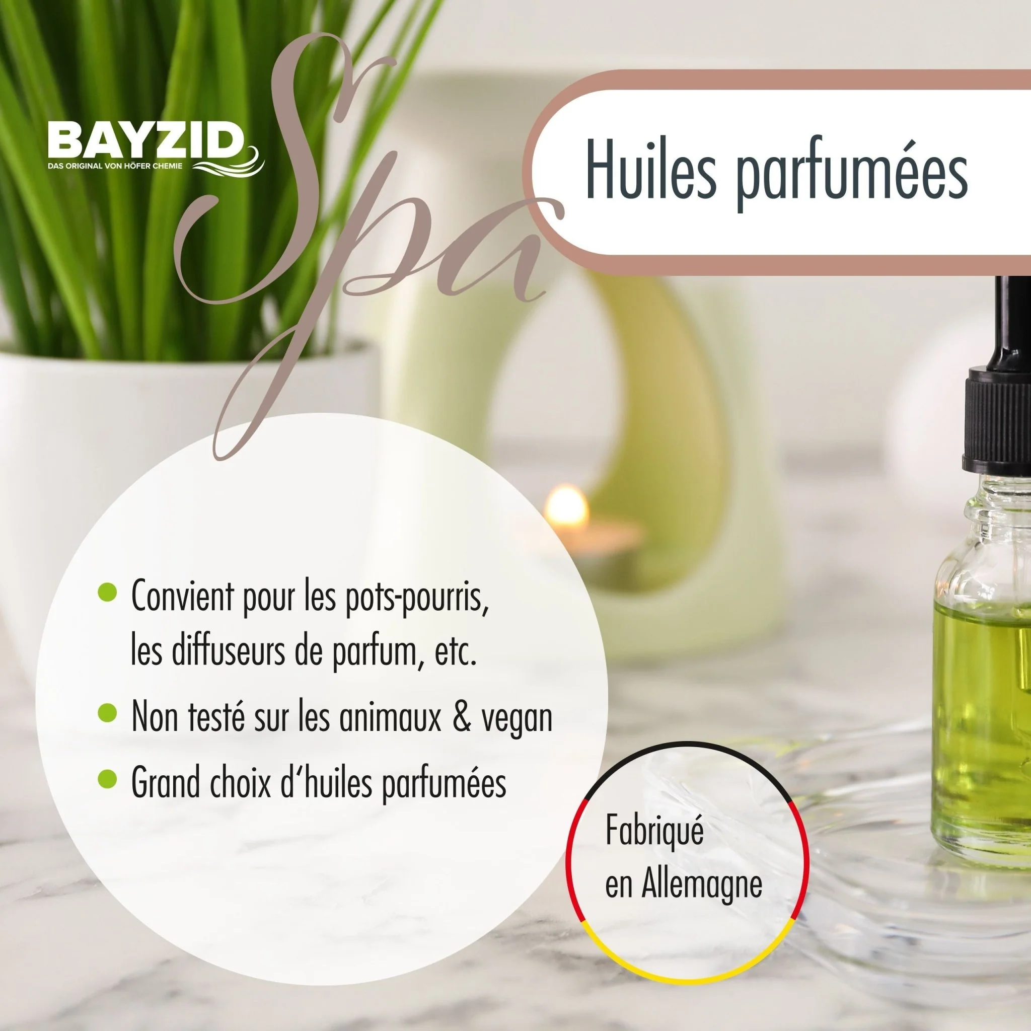 8 x 10 ml BAYZID® SPA Duftöl-Set Nr. 5 - Image 6