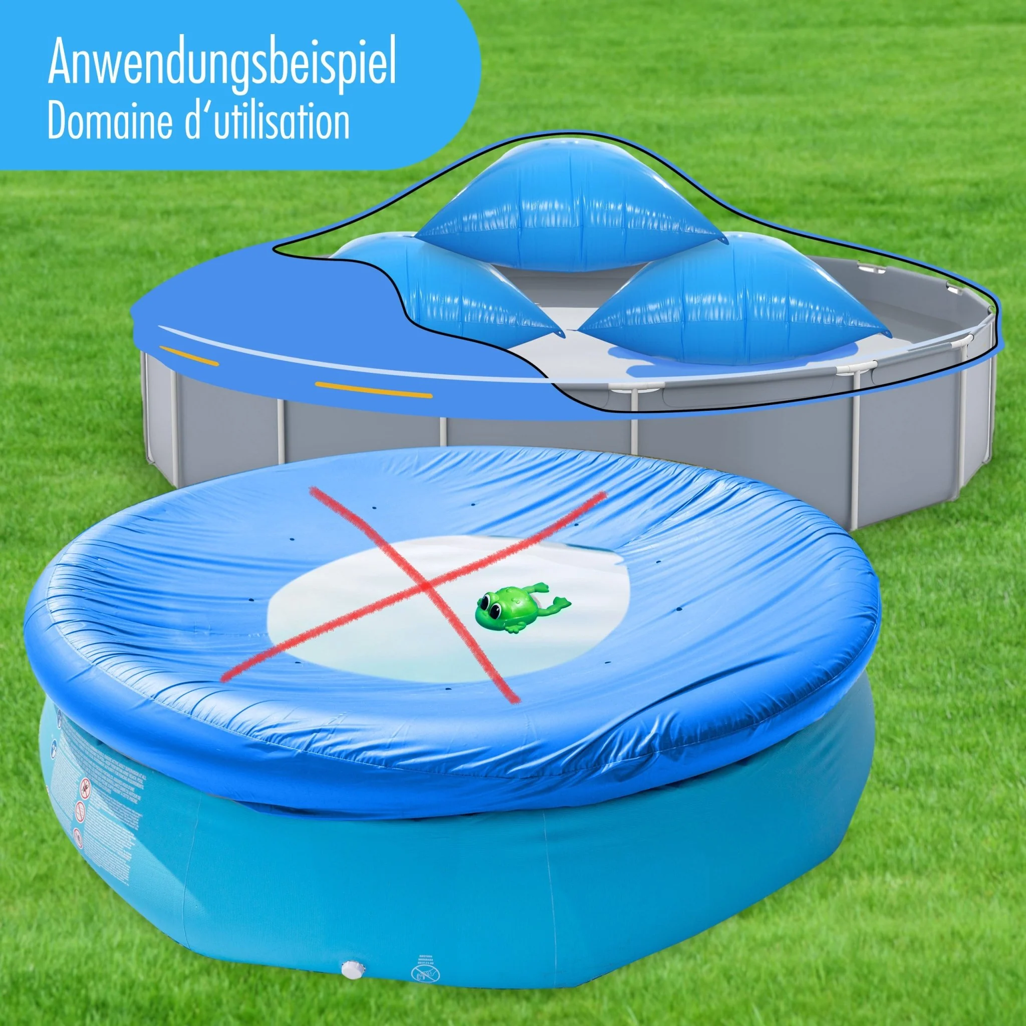 Poolabdeckung für runde Pools 4 m - Image 5
